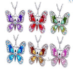 Colorful Butterfly Necklace Pi-Mart