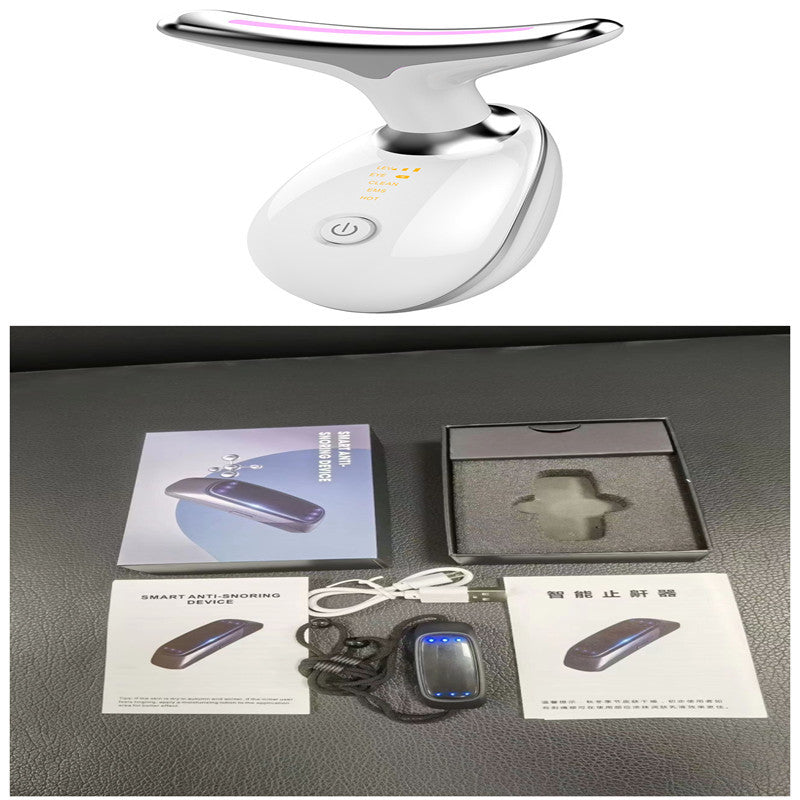 Massager Electric Microcurrent LED Photon Face Beauty Device