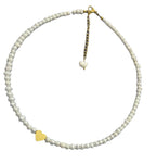 Colorfast Love Natural Small Grain Pearl Necklace Pi-Mart