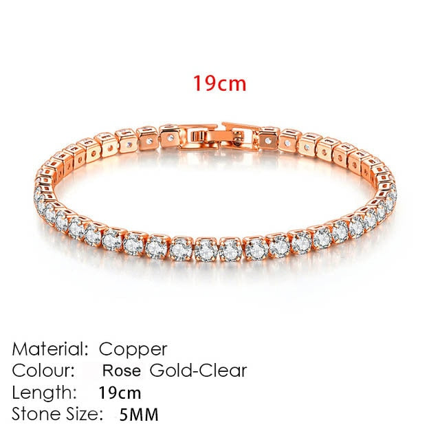Fashion Multicolor Tennis Bracelet for Women Pi-Mart