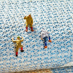 Household Cartoon Flocking Bathroom Absorbent Non-slip Floor Mat Pi-Mart