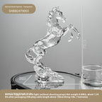 Horse Head Decoration Light Luxury High-end Crystal Crafts Wine Cabinet Decorations Lootquake LLC