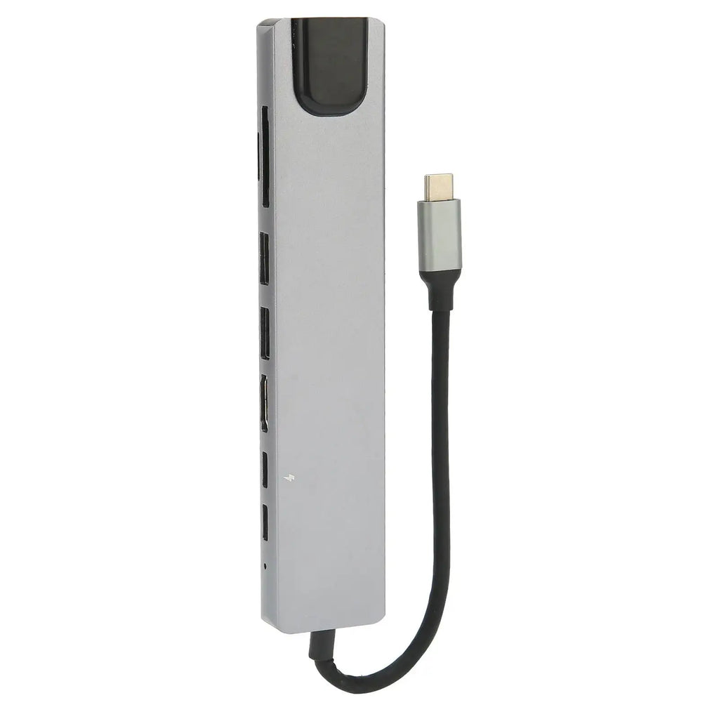 Docking Hub 8 in 1 Type‑C to High‑Definition Multimedia Interface USB PD Expansion Dock for Transfer Data - SJB-DIAMOND ELITES