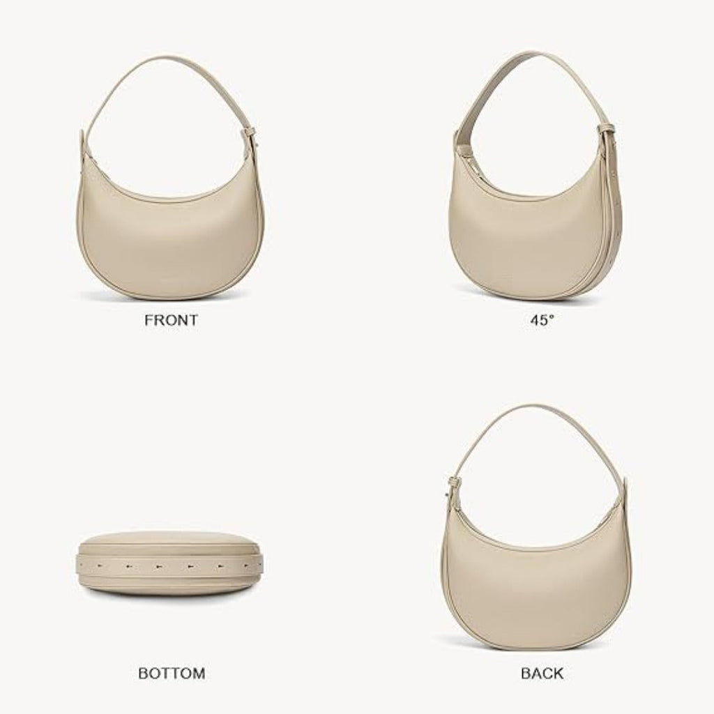 Half Moon Bag, Shoulder Strap Adjustable Shoulder Bag, Hobo Bag for Women - SJB-DIAMOND ELITES