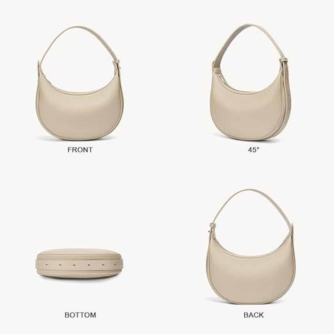 Half Moon Bag, Shoulder Strap Adjustable Shoulder Bag, Hobo Bag for Women - SJB-DIAMOND ELITES