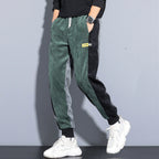 Men's Autumn And Winter Plus Velvet Padded Corduroy Pants Pi-Mart