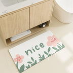 Bathroom Absorbent Non-slip Carpet Floor Mat Pi-Mart