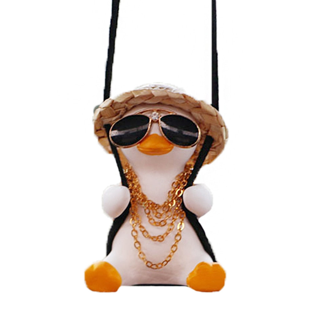 Car Pendant Cute Swinging Duck - SJB-DIAMOND ELITES