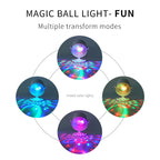 Colorful Magic Ball Bluetooth Music Lights Atmosphere Projection Lamp Pi-Mart