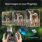 NBD 64MP Digital Camera For Photography And Video, 4K Vlogging Camera With 3' Flip Screen, 16X Digital Zoom, WiFi& Autofocus, Cameras Strap&Tripod, 2 Batteries, 32GB TF Card Lootquake LLC