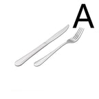 Thickened Stainless Steel Steak Knife And Fork Set Pi-Mart