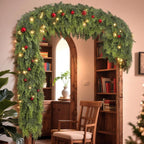 Thickened Cedar Rattan Decorations Christmas Pine And Cypress Rattan Pi-Mart