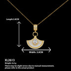 European And American Moon Necklace Niche Non-fading High-grade Accessories