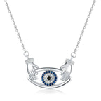 Necklace Women's Fashion Hands Hug Pendant