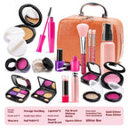 Cosmetics Toys Children Girl Lipstick Nail Polish Props Makeup Kit Set