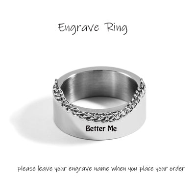 Modern Vintage Chain Ring - SJB-DIAMOND ELITES