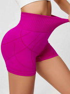 High Waist Active Shorts THRIXINE