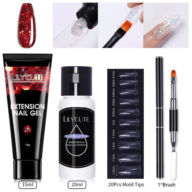 Extension Gel Set - SJB-DIAMOND ELITES
