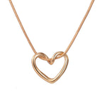 Niche Hollow Heart Necklace For Women Pi-Mart