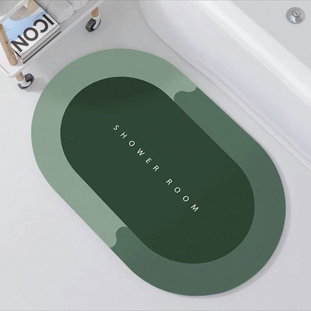 Quick Drying Absorbent Bathroom Mat Pi-Mart