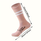 3pcs Women's Non-Slip Yoga & Pilates Socks with Grips - Breathable, Comfort Fit for Barre & Ballet, Yoga Socks, Pilates Socks - For Women - Suitable for Yoga, Pilates, Barre & Ballet - Perfect Gift for Fitness Enthusiasts Lootquake LLC