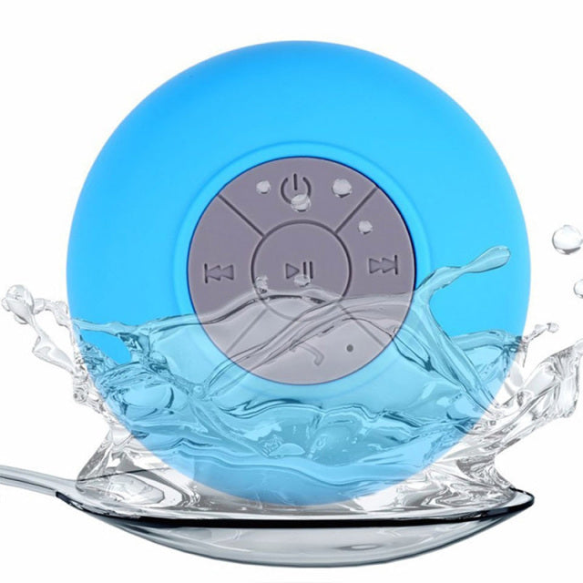 Mini Bluetooth Speaker Portable Waterproof Wireless Handsfree Speakers for Showers Bathroom Sucker Bluetooth Speaker Sound Box Pi-Mart