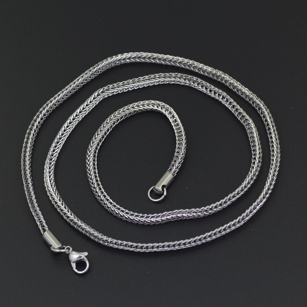 Vacuum Electroplating Stainless Steel Chain For Men And Women Pi-Mart