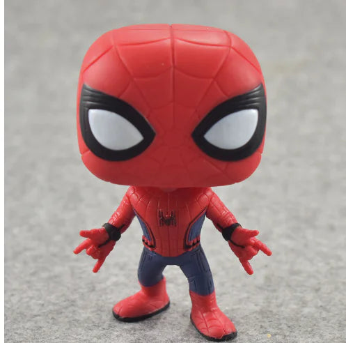 Funko Pop Avengers Iron Man Spider-Man Figures 220 & 222 Pi-Mart