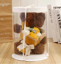 Bear w/Flower Gift Box Pi-Mart