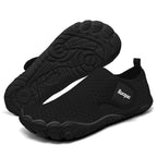Racqua Water Shoes for Women Beach Shoes Men Pool Shoes for Women Mens Water Shoes Black 6 Women/5 Men Pi-Mart