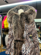 Genuine Silver Fox Down Insulated Parka - SJB-DIAMOND ELITES