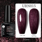 URSUGAR 7.5ml Solid Color Gel Polsih Classic Matte Glossy DIY Nail Art Trendy Reflective Glitter Nail Gel UV LED Soak Off Lootquake LLC