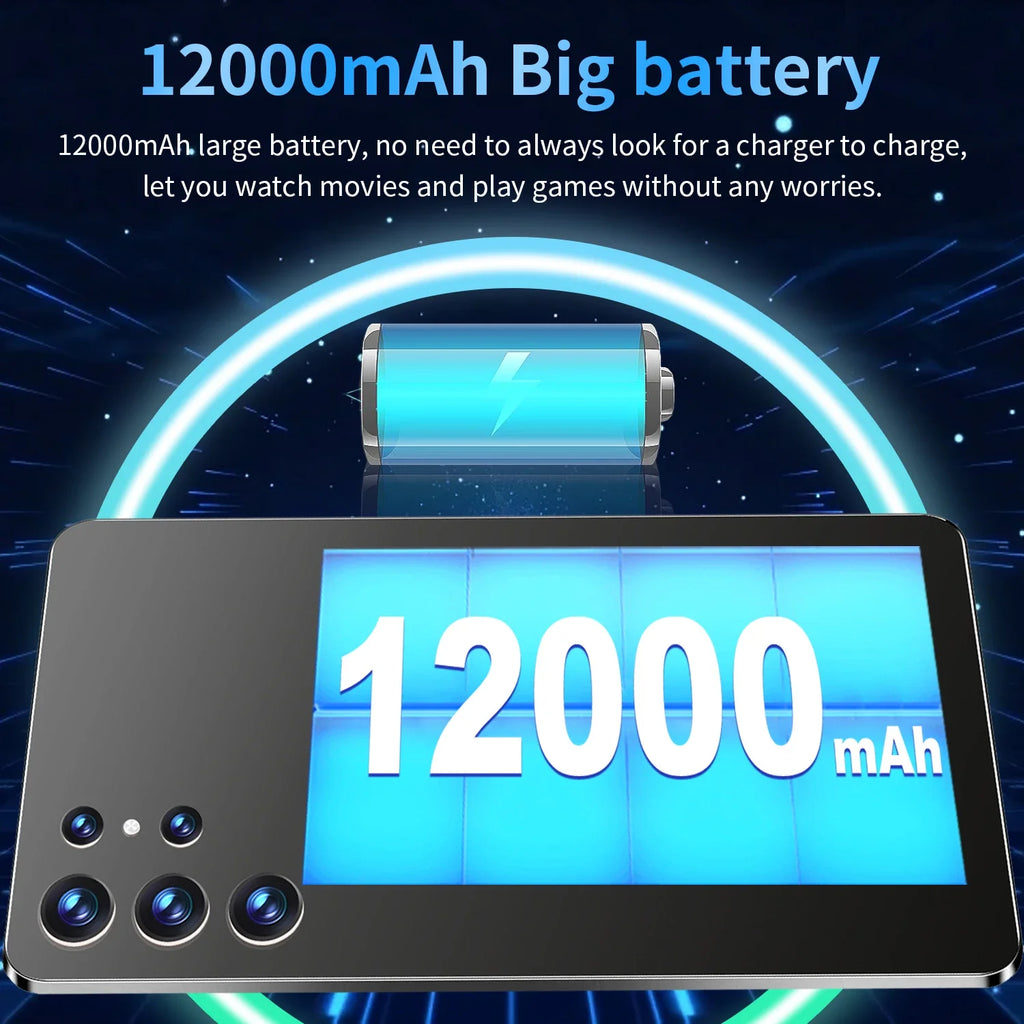 2025 Global Version 10.36 Inch Android 13.0 Tablet Android 16GB Ram 1TB Rom 16MP 32MP 12000mAh Network Bluetooth 5G WIFI Tablets Lootquake LLC
