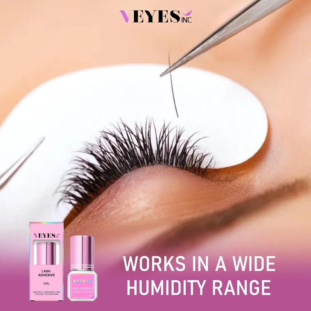 Veyes Inc 5ml Eyelash Extensions Glue Veyelash 1-2 Second Fast Drying Lash Adhesive 7 Weeks Retention Volume Glue Makeup Tools Lootquake LLC