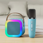 Professional Singing Bluetooth $peaker ColumnSpeaker High-end Ktv Karaoke Microphone Bluetooth Audio Wireless Mic Lootquake LLC