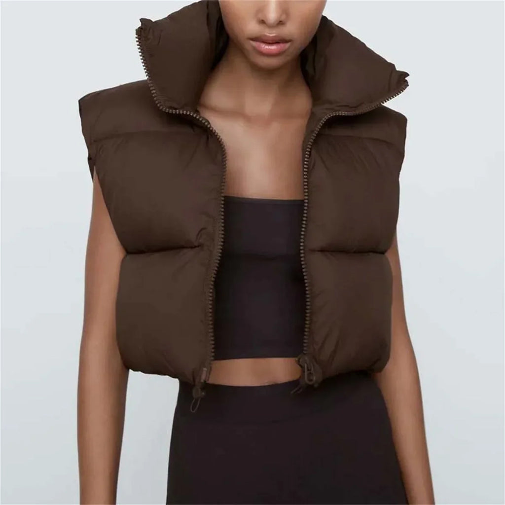 CozyChic Women's Quilted Short Vest 2025