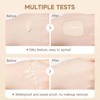 Hyaluronate Liquid Foundation,Long-Lasting Concealer Bb Cream,Vitamin E Nourishing,Water-Resistan,Buildabl,Improves Uneven Skin Lootquake LLC