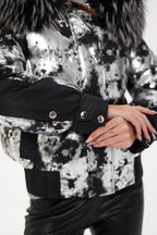 Glacier Fox Collar Down Fill Puffer - SJB-DIAMOND ELITES