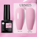 URSUGAR 7.5ml Solid Color Gel Polsih Classic Matte Glossy DIY Nail Art Trendy Reflective Glitter Nail Gel UV LED Soak Off Lootquake LLC