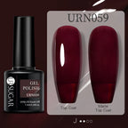 URSUGAR 7.5ml Solid Color Gel Polsih Classic Matte Glossy DIY Nail Art Trendy Reflective Glitter Nail Gel UV LED Soak Off Lootquake LLC