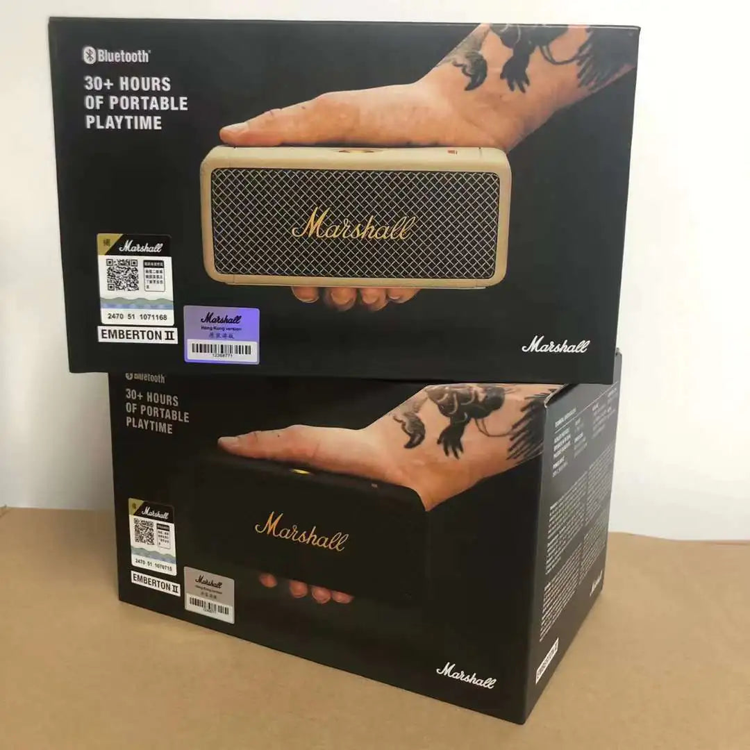 MARSHALL EMBERTON II Speaker Wireless Bluetooth Portable Pi-Mart