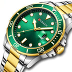 Men's large dial calendar watch Pi-Mart