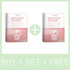 Bio-Collagen Real Deep Mask Hydrolyzed Collagen Soluble Rejuvenation Pore Shrinking  Brightening Refresh Moisturizing Sheet Mask Lootquake LLC