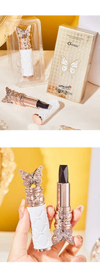 Ocheal Satin-Like Color-Holding Tri-Color Lipstick  Waterproof Long Lasting Liquid Lipstick Tint Moisturizing Tear Off Lip Stain Lootquake LLC