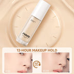 Hyaluronate Liquid Foundation,Long-Lasting Concealer Bb Cream,Vitamin E Nourishing,Water-Resistan,Buildabl,Improves Uneven Skin Lootquake LLC