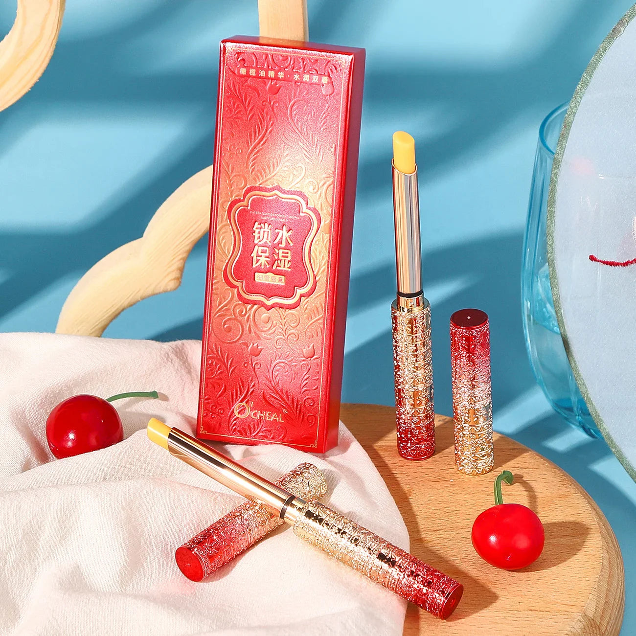 O‘CHEAL Moisturizing Lip Balm Long Lasting Nutritious Lipstick Temperature Change Care Magical Hydrating Lips Gloss Mask Lootquake LLC