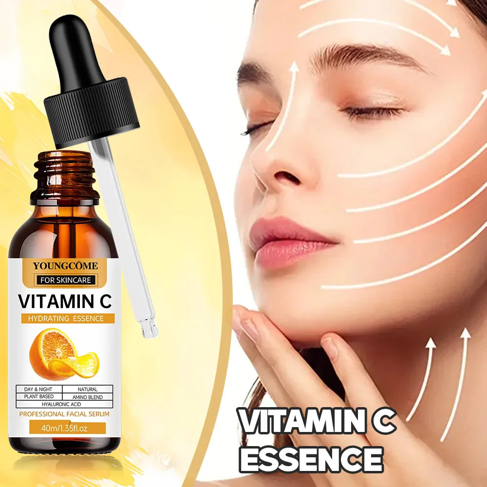 Vitamin C Hydrating Serum 5 functions Facial Moisturizing Repair Essence Facial Shrink Pores Brightning Korean SkinCare Products Lootquake LLC