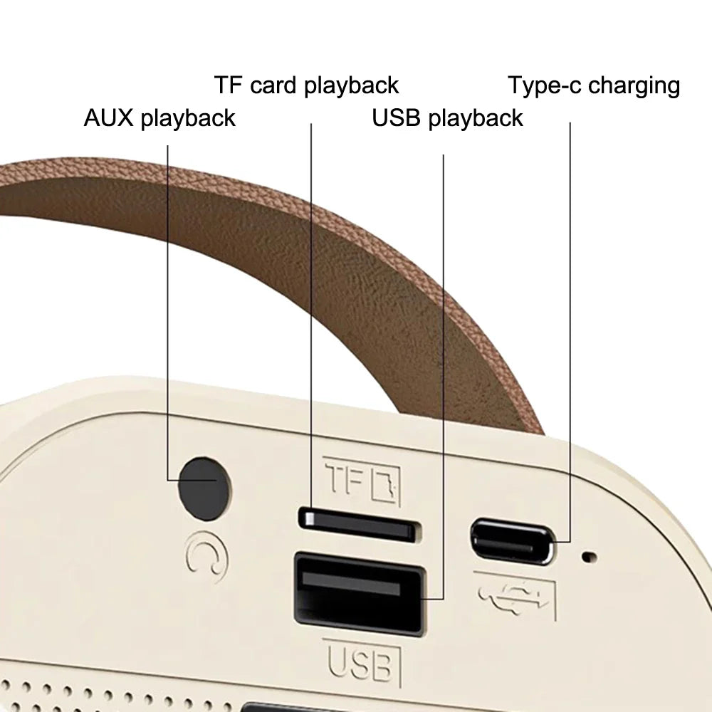 Professional Singing Bluetooth $peaker ColumnSpeaker High-end Ktv Karaoke Microphone Bluetooth Audio Wireless Mic Lootquake LLC