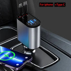 Retractable Car Charger Pi-Mart