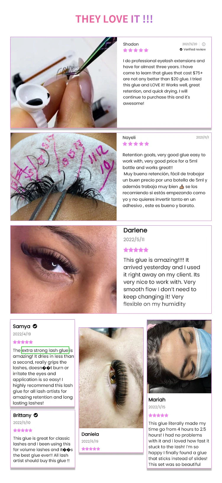 Veyes Inc 5ml Eyelash Extensions Glue Veyelash 1-2 Second Fast Drying Lash Adhesive 7 Weeks Retention Volume Glue Makeup Tools Lootquake LLC